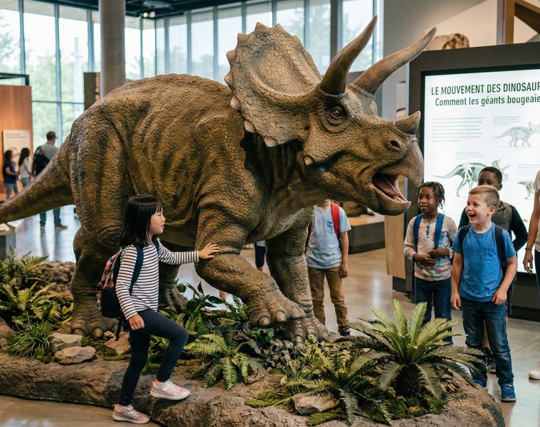 Apprendre par le mouvement : le rôle éducatif des dinosaures animatroniques