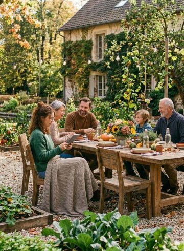 Aménager un coin repas jardin convivial et durable en 2026