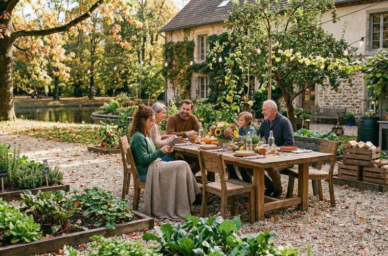 Aménager un coin repas jardin convivial et durable en 2026
