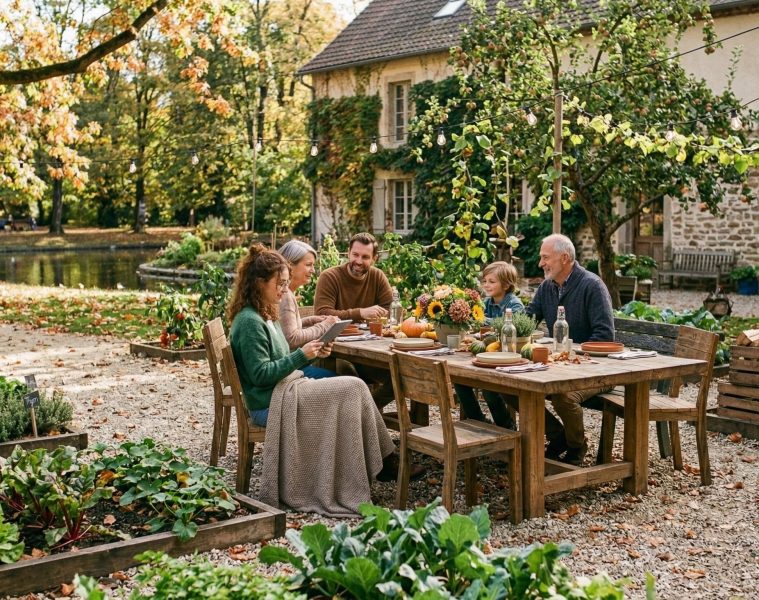 Aménager un coin repas jardin convivial et durable en 2026