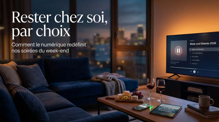 Réinventer le week-end : une soirée chill à la maison en 2026