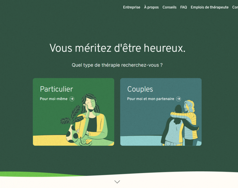 Les thérapeutes de BetterHelp en France : qui sont-ils et que leur apporte l'exercice en ligne ?