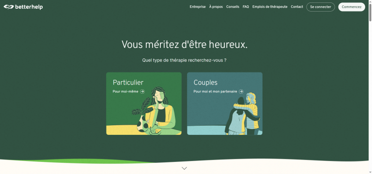 Les thérapeutes de BetterHelp en France : qui sont-ils et que leur apporte l'exercice en ligne ?