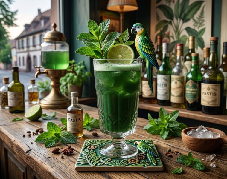 Perroquet cocktail : recette, origines et secrets du classique vert