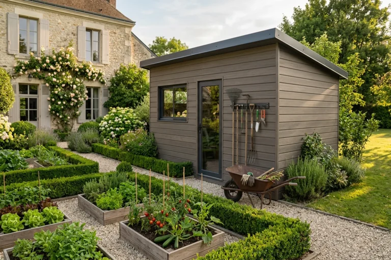 Construire un abri de jardin en 2026 : réglementation, prix, modèles - GTLF