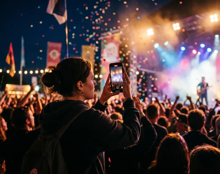 Fete de la Musique 2026 smartphone concert enregistrement