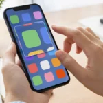 Écran de téléphone avec une fenêtre d’agrandissement activée