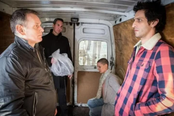Maxime Kucing face à Philippe Chéron dans le dernier épisode de Falco