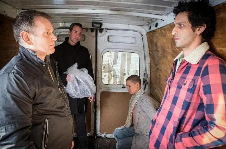 Maxime Kucing face à Philippe Chéron dans le dernier épisode de Falco