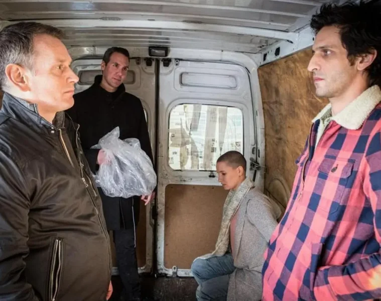 Maxime Kucing face à Philippe Chéron dans le dernier épisode de Falco