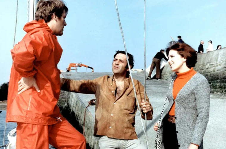 Charles et Hélène dans une scène réelle du film Que la bête meure