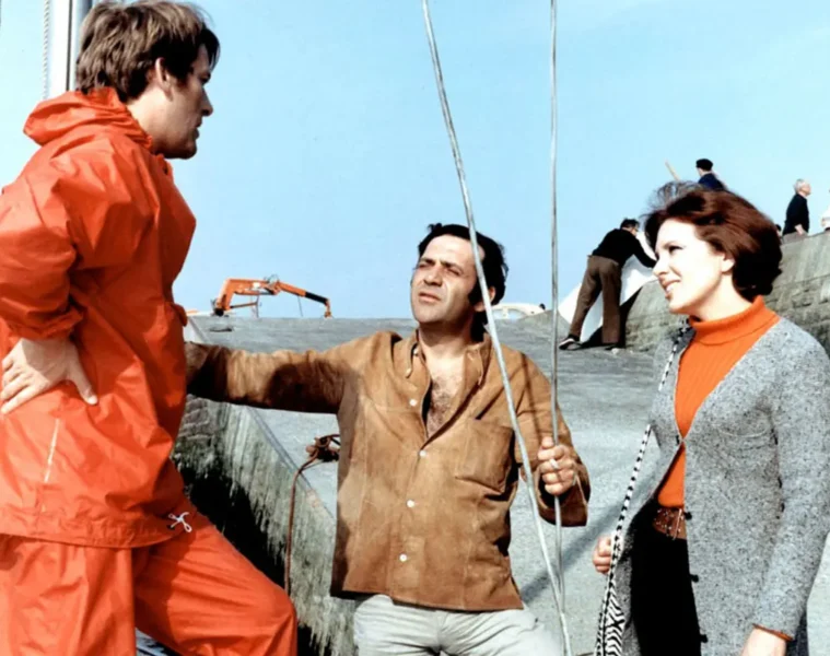 Charles et Hélène dans une scène réelle du film Que la bête meure