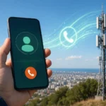 Appel vocal transporté par les ondes d’un réseau mobile de quatrième génération