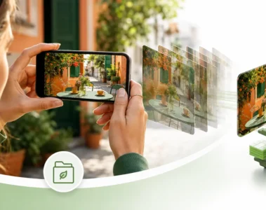 Photo de smartphone compressée en une image de haute qualité plus compacte