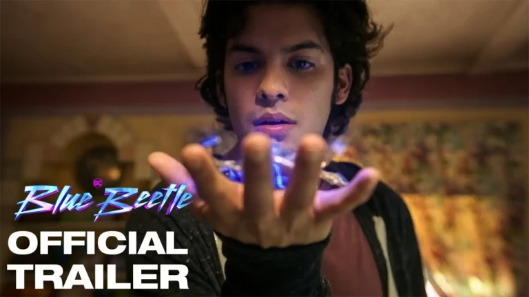 Jaime Reyes découvre le Scarabée dans Blue Beetle