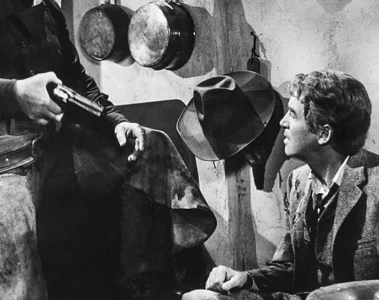 Tom Doniphon et Ransom Stoddard dans L’Homme qui tua Liberty Valance
