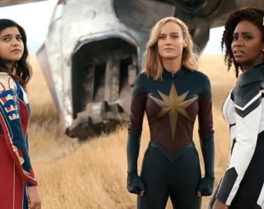 Carol Danvers, Monica Rambeau et Kamala Khan dans The Marvels