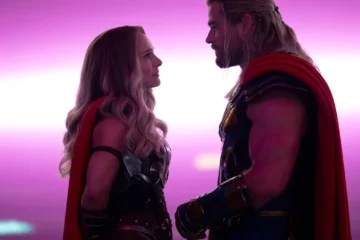 Thor et Jane Foster dans Thor Love and Thunder