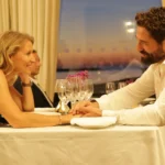 Béatrice et Frédéric à table dans Chamboultout