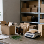 Atelier de conditionnement pour produits CBD en vrac, marque blanche et dropshipping