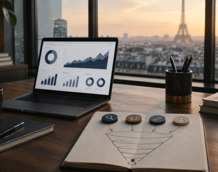 Stratégie d'acquisition digitale pilotée par la donnée
