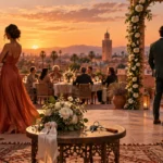L’Heureuse élue : explication de la fin du film (2024) Illustration éditoriale de la fin de L’Heureuse élue à Marrakech