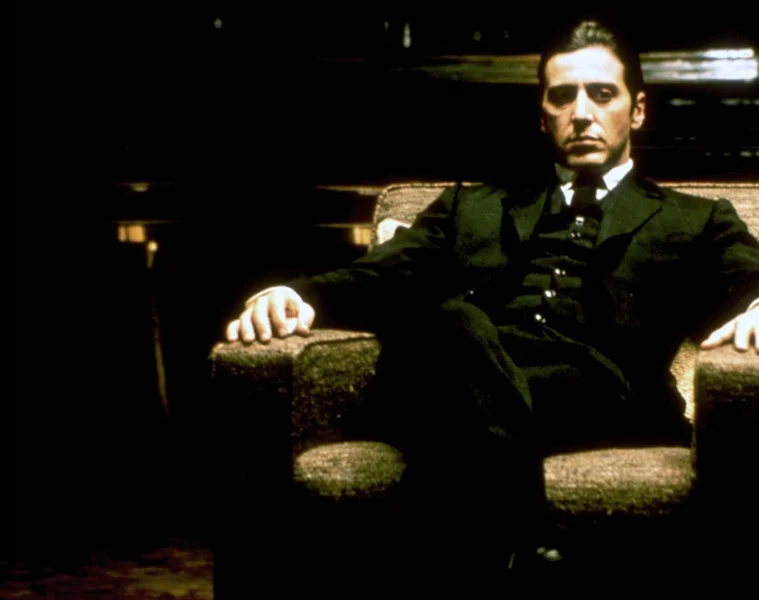 Michael Corleone seul dans Le Parrain 2