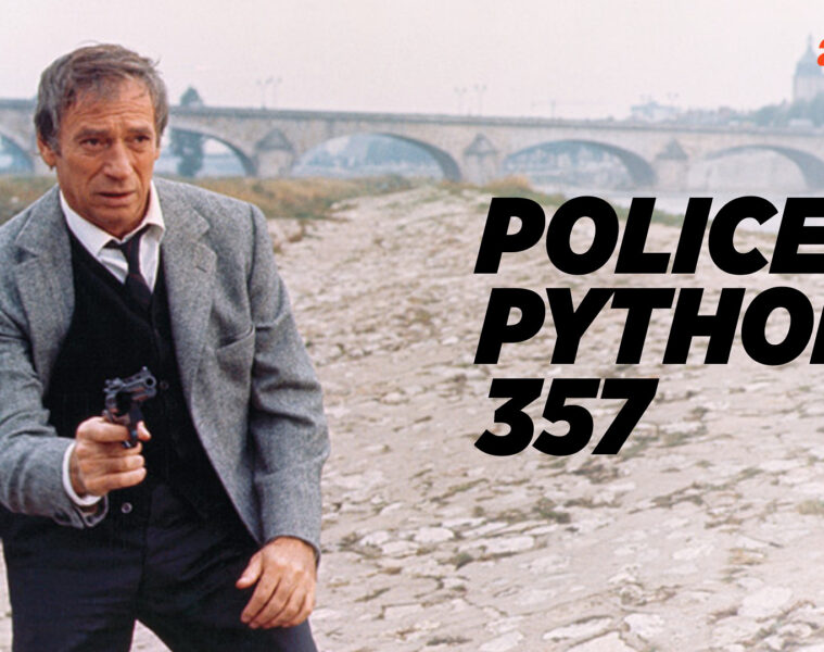 Yves Montand dans Police Python 357, visuel de présentation diffusé par ARTE.