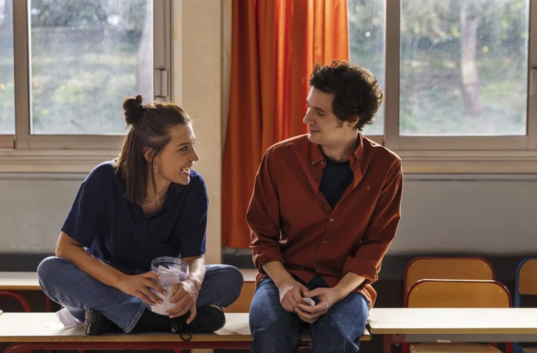 Meriem et Benjamin dans Un métier sérieux