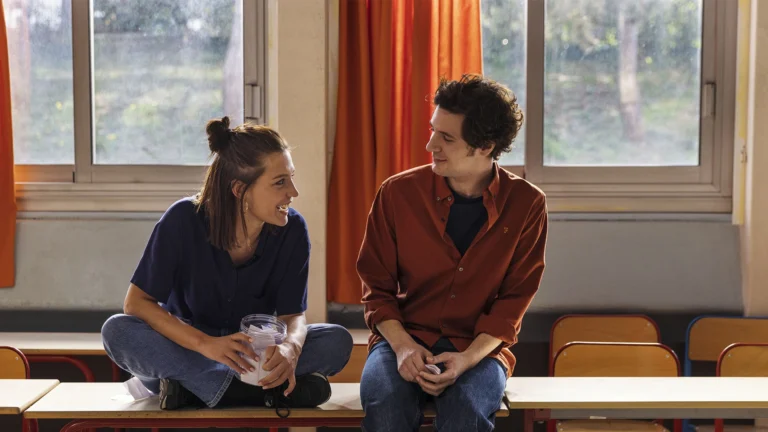 Meriem et Benjamin dans Un métier sérieux
