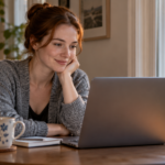 Varmiv.com : nouveau nom et catalogue en octobre 2026 Deux femmes adultes regardant un ordinateur portable — illustration de la fiche Varmiv